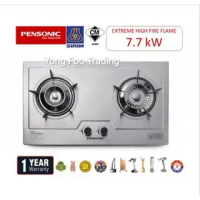 PENSONIC 7.7KW Stainless steel Cooker Hob PGH-619S