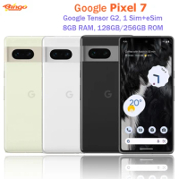 Google Pixel 7 5G 128GB/256GB ROM Original Unlocked Mobile Phone 6.3" Google Tensor G2 Octa Core 8GB RAM 50MP&amp;12MP NFC eSim