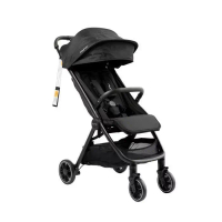 Nuna Trvl stroller cabin kereta bayi - BLACK ON BLACK, TAS&RAINCOVER
