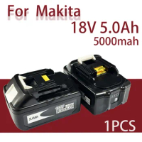 Makita BL1860 Rechargeable Battery 18V 5000mAh Lithium Makita 18V Battery BL1840 Replacement Power Tool Battery