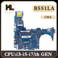 Notebook B551LA motherboard is suitable for ASUS PRO ADVACED B551LG B551L laptop motherboard i3 i5 i7 UMA/840M MAIN