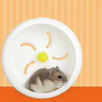 Running Hamster For Exercise Pet Wheel Accessories Plastic Small Silent Pet Small Wheel Cage Wheel Pet Toy Hamster Disc Sports