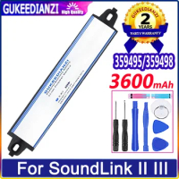 359495 359498 330105 404600 3600mAh Battery for Bose SoundLink Bluetooth Mobile Speaker II III Batteries + Free Tools