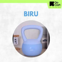 GOCART ID | Kettlebell Lunak 2//3/4/5 KG DumbelL | Peralatan Kebugaran Rumah | Alat Fitness Cardio 2