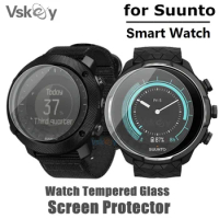 100PCS Smart Watch Screen Protector for Suunto 9 Baro / Suunto 9 Peak Suunto 7 5 3 Fitness Tempered Glass Protective Film