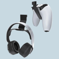 1 Pair Earphone Hook Holder Controller Hook Headphone Holder Host Console Holder For PS5 Playstation 5 Game Accessories