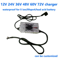 36V 20A waterproof charger 48V 60V 12A 72V 20A 10A li ion 12V 20A 14.6V 29.2V 20A 67.2V 54.6V 58.8V 84V 12A lithium charger