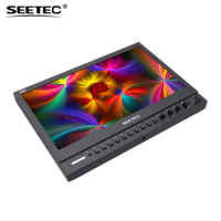 Seetec 4K133-9HSD 13.3 Inch IPS 3G-SDI 4K HD Broadcast Monitor Director Desktop LCD Monitor