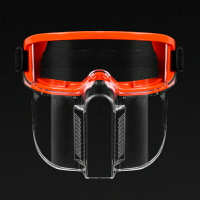 防護面罩 防疫面罩 二合一護目鏡勞保防飛濺防風眼鏡防護面罩全臉防霧風鏡工業粉塵『TS6389』