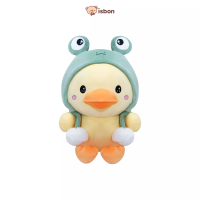 Istana Boneka Boneka Bebek With Hoodie Frogy Ducky Lucu Mainan Anak Bahan Halus Lembut Premium Hadiah Ulang Tahun