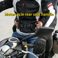 Motorcycle Scooters Safety Belt Back Seat Passenger Grip Grab Handle Non-Slip Strap Universal Motorcycle Seat Strap Kids Waist
