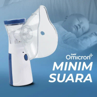 NEBULIZER MESH MINI INHALER PORTABLE ELECTRIC BATERAI TERAPI PERNAPASAN ASMA BRONKITIS NEBULIZER MES
