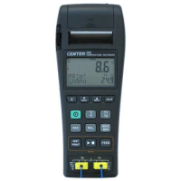CENTER-500 Datalogger Temperature Graphic Recorder (k/J Type),Build in Thermal Printer for Text and Graphic Printout.