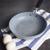 Durable Stone Frying Pan28/26/24/20cm Wok Non-stick Pan Skillet Cauldron Induction Cooker Pans Pancake Egg Gas Stove Home