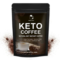 Wholesale 100% Natural Keto Coffee 50g/bag Milk Drink Dessert Cake Edible Baking Ingredients Ice Cream Tools