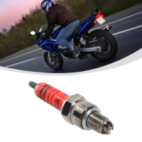 High Performance 3-Electrode Spark Plug A7TC For 50CC-150CC ATV Motorcycle A7TC ATRTC CR6HSA CR7HSA CR7HGP Car Accessories