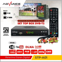 STB ADVANCE DVB-T2 TERRESTRIAL | SET TOP BOX ADVANCE STP-A01 RCA Kabel