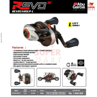 Supermartsby Reel BC ABU GARCIA Revo 5 X-HS LP-L Gear Ratio 7.3 Cocok Casting Cepat