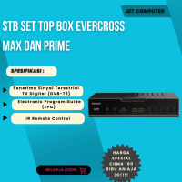 STB SET TOP BOX EVERCROSS MAX DAN PRIME