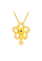 CHOW TAI FOOK Jewellery CHOW TAI FOOK Disney Classics Collection 999 Pure Gold Pendant - Cherry Blossom Dale R29279