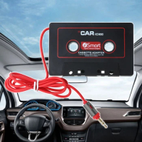 3.5mm Car AUX Audio Tape Cassette Adapter Converter For Car CD Player MP3