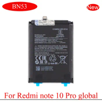 BN53 Battery for Xiaomi Redmi Note 10 Pro/Redmi Note 9 Pro, BN 53 Cellphone, Built-in Li-Lon Battery,New