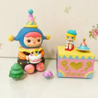 PUCKY Birthday Baby Ten Years Anniversary Special Offer Baby Molly Cake Figure Storage Case Kawaii Gift