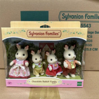 Genuine Sylvanian Families forest blind bag doll clothes Villa capsule toy furniture New Sylvanian Families