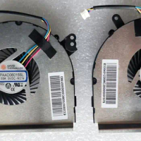 New CPU GPU Cooler Fan For MSI GE62MVR GE72MVR MS-16JC MS-169C 7RG MS-16JC MS-169C PAAD06015SL N376 N374 0.55A GTX1070 Radiator