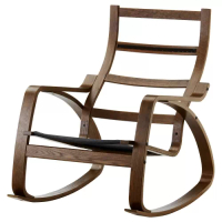 POÄNG 搖椅框架, 棕色, 68x94x95 公分