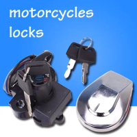 Motorcycle Ignition Fuel Gas Tank Cap Cover Lock For Honda CB250 JADE JADE250 CB 250