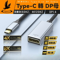 【8K@60HZ】Type-C轉DP 手機投影 轉接線 電視投影 mini DP Type-C 同屏器 DP 電視投影