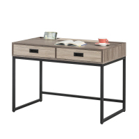 【唯熙傢俱】哈瑞克灰橡色3.5尺書桌(書桌 電腦桌 辦公桌 工作桌)