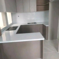 top Table Solid Surface Top Khitcent Mini Bar Washtaple Interior Modern & Praktis untuk Rumah Anda F