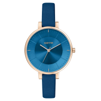 【GOTO】緣起不滅簡約時尚手錶-IP玫x藍(GL1040L-4L-L41)
