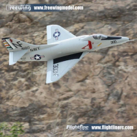 Freewing A-4 E/F Skyhawk 80mm EDF jet Flightline foam airplane EDF jet