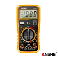 Aneng SZ853 Tester Digital Multitester Temperature hFE Triode Buzzer Tools Led Repair