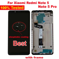 Best Quality AAA For Xiaomi Redmi Note 5 Pro Note5 MEG7S LCD Display Touch Screen Digitizer Assembly Sensor with Frame Pantalla