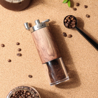 咖啡磨豆機 咖啡研磨器 磨粉機 川島屋咖啡磨豆機 手搖家用手動咖啡豆研磨機 手磨咖啡機 小型研磨器