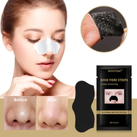 10pcs Nose Blackhead Remover Strip Deep Cleansing Shrink Pore Acne Treatment Mask Black Dots Pore Strips Face Skin Care