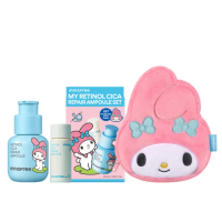 【INNISFREE】A醇淨膚超修護安瓶禮盒-美樂蒂限定版(去粉刺安瓶30ml+15ml+美樂蒂收納包)