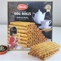 Monde Egg Roll 600gr Kemasan Kaleng Wafer Eggroll Serena Monde Wafers Stick Waffer Stik Lebaran Kale