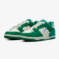 【NIKE 耐吉】Nike Dunk Low Disrupt 2 女鞋 經典 米綠 休閒鞋 解構 拼接 綠寶石 綠孔雀(DH4402-001)