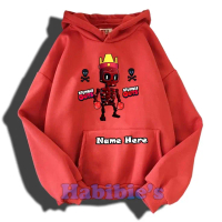 Jaket Hoodie Anak Laki Laki Game Stumble Guys Crimson Skull King 471 - - Kids Store 17