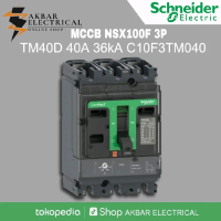 MCCB NSX100F 3P TM40D 40A 36kA Schneider ORIGINAL