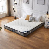 Best Seller new latex king size mattress for luxury hotels ice silk fabric double bed mattress bedroom ridge king size mattress