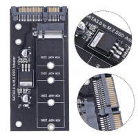 M2 To SATA3 Adapter Card High Efficiency SATA M.2 SSD Convert Adapter Card SSD Upgraded SATA 6 Gbps NGFF Adapter