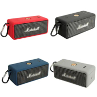 Speaker Case For Marshall Emberton Bluetooth Speaker Accessories Soft Silicone Protective Case Cover Durable Protable Case Black