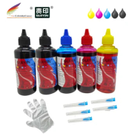 Refill Ink for Epson ICBK56 ICC46 ICM46 ICY46 PX-201 PX-502A PX-601F PX-602FF BKCMY 100ml each