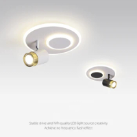 Surface Mounted Spotlights Simple Led Free Opening Ceiling Lights Modern Cloakroom Store Downlights Corridor Aisle Porch Lights